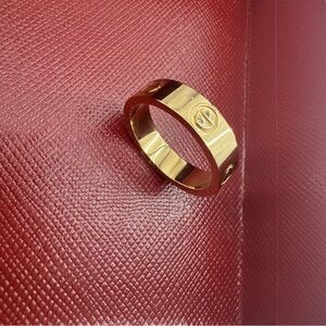 Cartier Diamond Free Ring Rose Gold